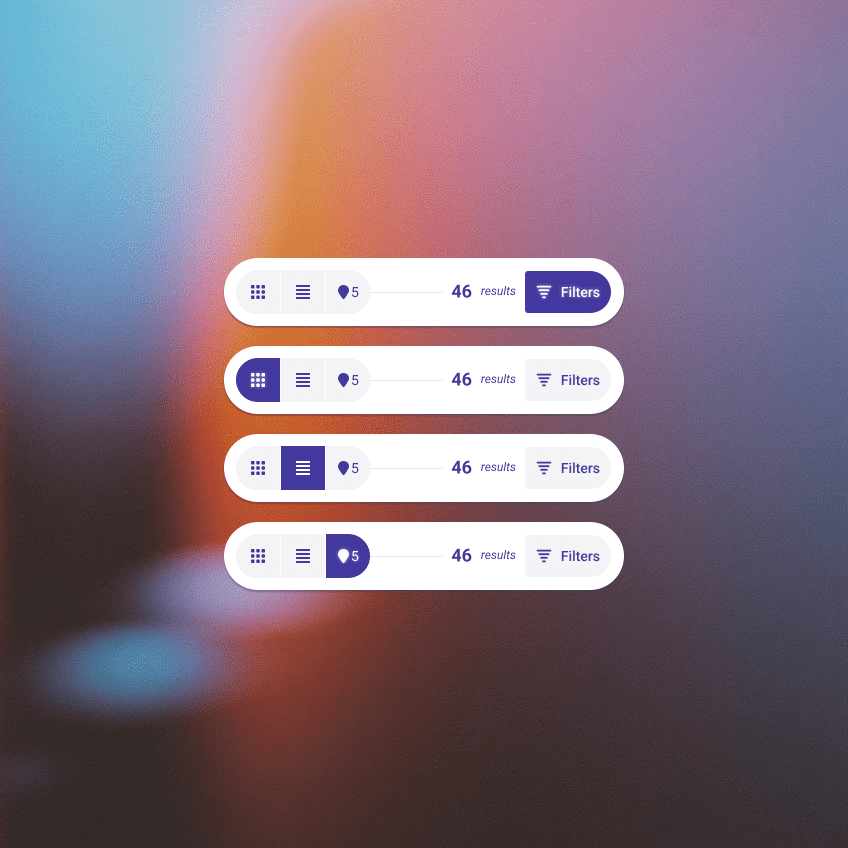 Quick navigation menu concept